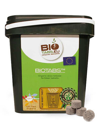 Biotabs abono orgánico en pastillas-400 Unidades Biotabs abono orgánico en pastillas-400 Unidades