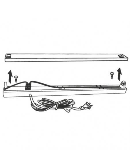 LED BAR 10W 6500K SMD 60 CM