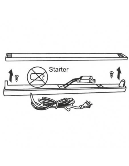 LED BAR 10W 6500K SMD 60 CM