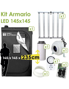 Kit Armario LED 145x145...