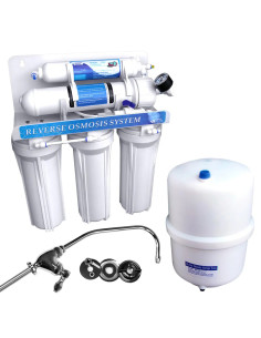Ósmosis Wassertech de 5 etapas con depósito y grifo