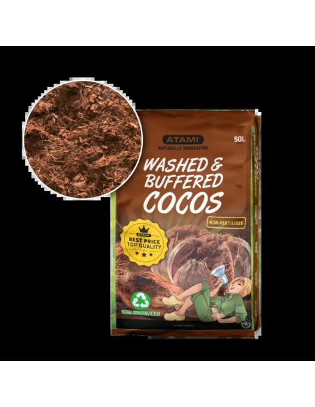 Atami Washed & Buffered Cocos 50 L